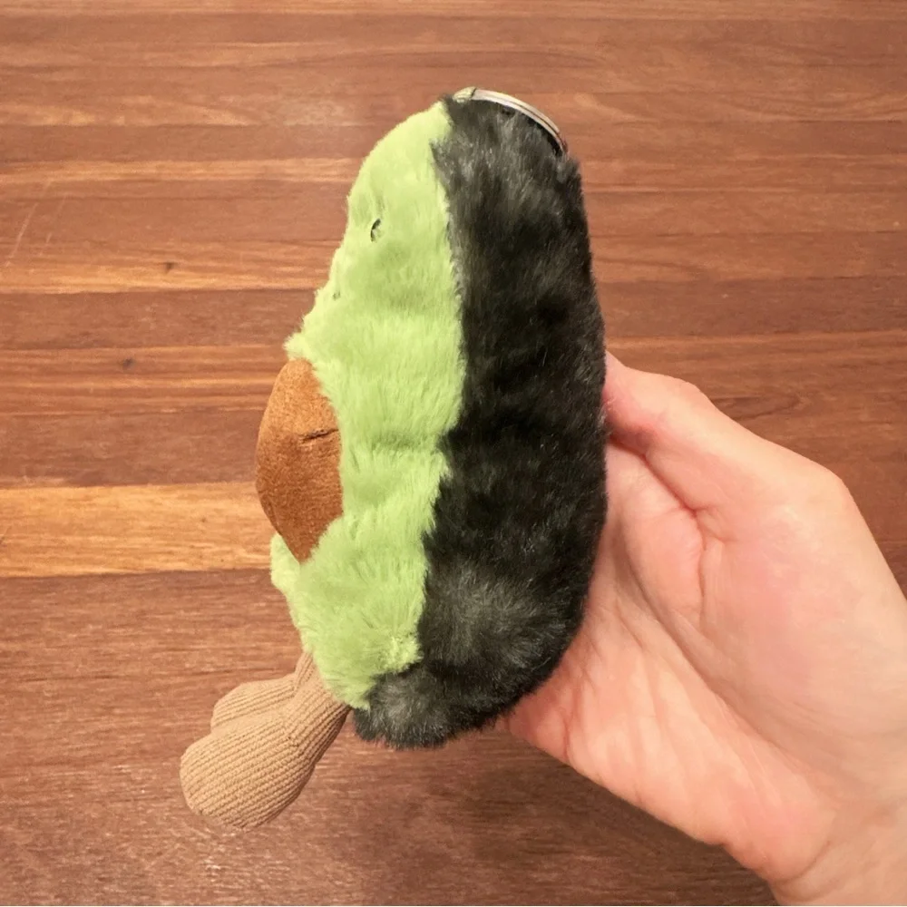 Avocado Plush Keychain Kawaii Cute Soft Stuffed Bag Charm Gift New